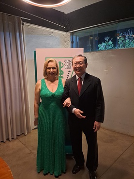 Dra. Noeli  Andrade e Dr. Tomas Kim