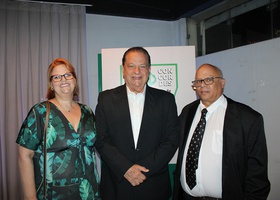 Marina Chaguri, Dr. Antônio Luiz Chaguri e Dr. Alexandre Firmo de Souza Cruz