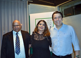 Dr. Alexandre Firmo de Souza Cruz, Rosa Maria Nogueira e Eduardo Nogueira