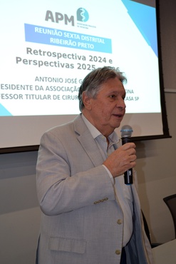 Dr. Antonio José Gonçalves, presidente da APM