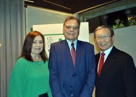 Maria Cristina Menegucci e Dr. Luiz Aberto Ferriani