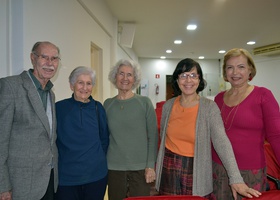 Dr. Nelson Jacintho, Nely Cirino de Mello, Dumara Piantino Jacintho, Dra Silvia Pelegrino e Dra. Noeli Andrade