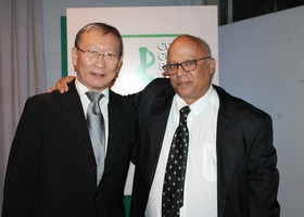 Dr. Tomas Kim e Dr. Alexandre Firmo de Souza Cruz