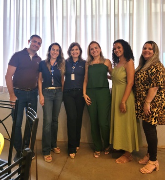 Cássio Alexandre Rosa, Amanda Ferreira Gomes de Assis Antonio, Alessandra Giarolinetto Baldim, Camila Spigolon, Thayná Teixeira Rocha e Rosele Romanato