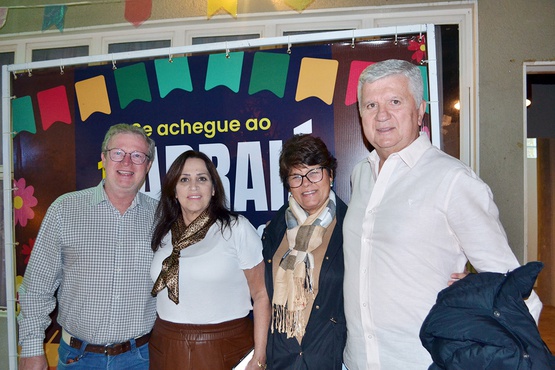 Norival Rocha, Magda Rocha, Mônica Abreu e Fernando Carlucci