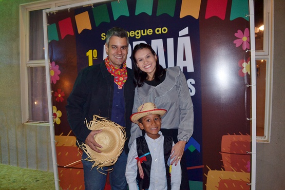 Rodrigo Araújo, Juliana Araújo e Terry Araújo