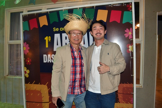 Alberto Kim e Dr. Tomas Kim