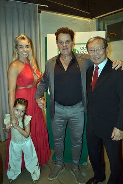 Maitê, Crisiane Moretti e  Dr. Pérsio Moretti