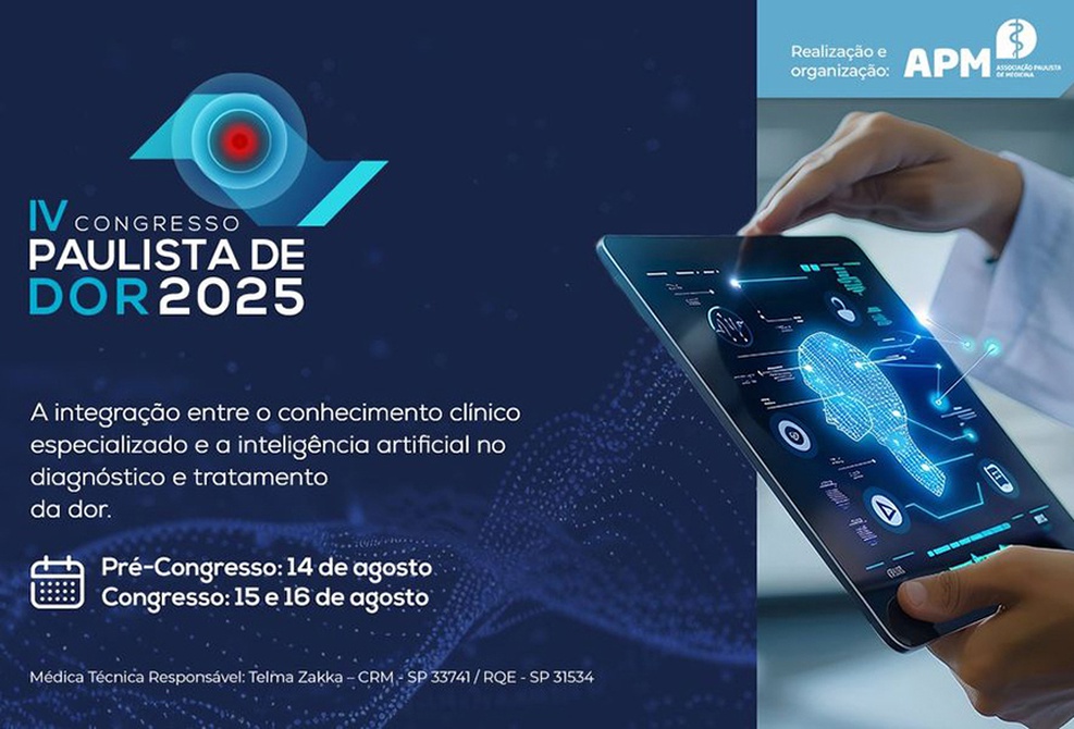 Você sabia? O Pré-Congresso Paulista de Dor é aberto a todos os profissionais da saúde!