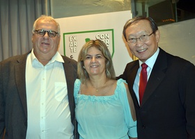 Dr. Luiz Cláudio Mega e Jane Silveira da Silva