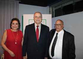 Josiana, Dr. Humberto Isaac e Dr. Alexandre Firmo de Souza Cruz