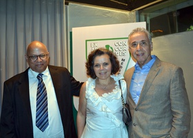 Dr. Alexandre Firmo de Souza Cruz, Dra. Maria Ângela Cury Ramos Carvalho e Dr. João Sérgio de Carvalho Filho