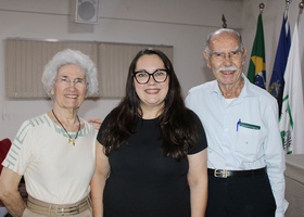Dumara Piantino Jacintho, Suzana Samorano e Dr. Nelson Jacintho