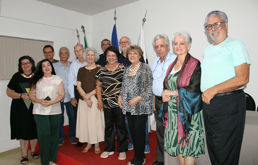 Mais um encontro mensal do Departamento  Cultural do Centro Médico de Ribeirão Preto