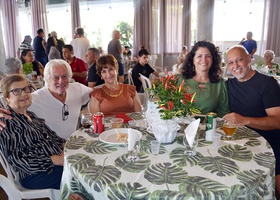 Luiz Henrique Nomelini, Alessandra Alice Nomelini, Néa Mata, Pedrina Justo e Flávio Mata