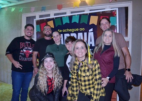 Caio de Souza, Alessandro Spigolon, Luciana Ziviani, Felipe Motta, Fernando Motta, Carina Spigolon Motta, Isabela Rodrigues e Camila Spigolon