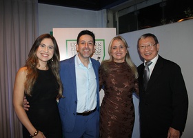 Júlia Ap. Spigolon de Paula, Deiwis Bohmgahren Altissimo da Costa, Camila Spigolon e Dr. Tomas Kim