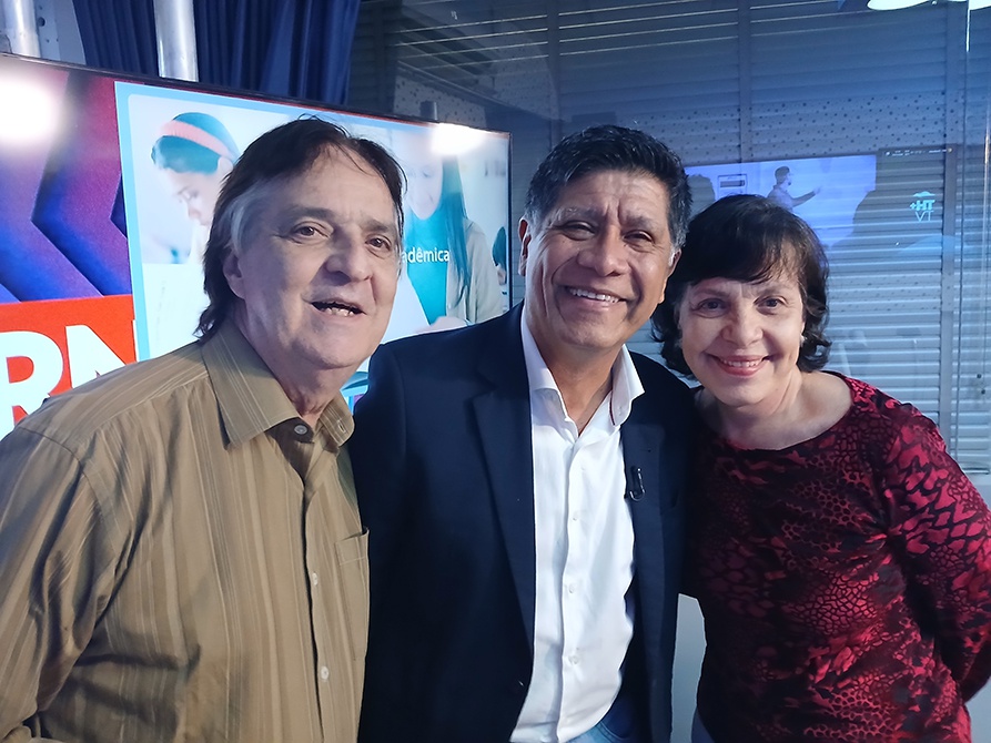 Núcleo de Mulheres do Centro Médico participa  de entrevista com o Jornal 79, da TV Thathi