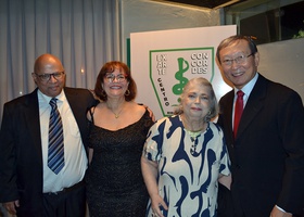 Dr. Alexandre Firmo de Souza Cruz, Dra. Carla Maria Rodrigues Cruz Stocco, Denise Aparecida Conte e Dr. Tomas Kim