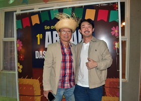 Alberto Kim e Dr. Tomas Kim